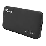 XUMIUZIY 5G WiFi 6 Mobile Hotspot Hotspot Router, 6100 MAh Akku, Bis zu 2,77 Gbit/S Geschwindigkeit, IP67 Water Proof, Unterstützt 16 Geräte, Doppelband, Tragbares WLAN für Reisen, Home