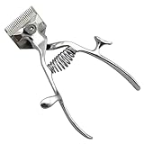 Haarschneider, manuelle Haarschneider 2PCS 6 Handheld -Stains Stahl geflocken ergonomisch ruhige, einfache Wash -Friseur -Werkzeuge für Zuhause, Salon, Salon