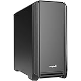 be quiet! Silent Base 601 Black PC-Gehäuse, 2X Pure Wings 2 140mm Lüfter, bis 360mm Radiator, E-ATX Mainboard kompatibel