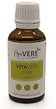 Vitamin D3 K2 hochdosiert mit 800 I.E pro Tropfen, natürliches Vitamin D3 in MCT-Öl und Traubenkernöl, hohe Bioverfügbarkeit, 100% vegan, 50ml