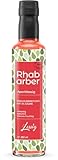 Lessig | 250ml Rhabarber & Essig - Frucht & Essig - mild - nur 3% Säure - intensiver Fruchtgeschmack