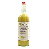 Pure Ginger – hochwertiger peruanische Bio-Ingwer mit Zitrone ohne Zucker und künstliche Zusatzstoffe 100% Bio (DE-ÖKO-005), 1000 ml