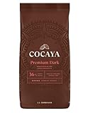 Trinkschokolade PREMIUM DARK mit 36% Kakao von Cocaya, 10x1000g