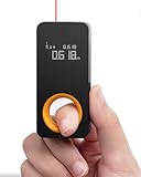HOTO Laser Entfernungsmesser 30 m, ±2 mm Genauigkeit, Digital Laser Maßband Laser-Messgerät mit Bluetooth & OLED Display, USB-C Aufladung, m/ft/in Umschaltung, 7.3×3.3×1.7 cm, Zeigefingerring Design