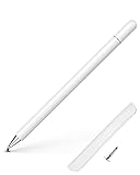 Tablet Stift für Alle Tablets, Touchscreen Stylus Pen Eingabestifte Kompatibel mit Tablets, Handy, iPhone, iPad, Samsung Galaxy, Surface, Lenovo, Xiaomi, Chromebook, Android iOS usw, Weiß