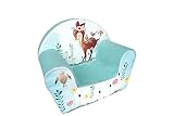 knorr toys KNORRTOYS.COM 68352 - Kindersessel Fawn, Türkis