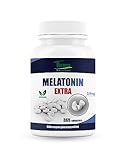 FUTURES NUTRITION Melatonin Tabletten – 0,5 mg pro Portion – 365 vegane Mini-Tabletten – Ohne Zusatzstoffe – Gluten- und laktosefrei – Laborgeprüftes Nahrungsergänzungsmittel