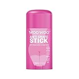 WooWoo Anti-Scheuer-Stift mit Aloe Vera und Sheabutter, 50 ml, tierversuchs- und parabenfreier Körper-Anti-Scheuerbalsam, Oberschenkelrettung, Anti-Reibungs-Stick