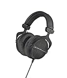 beyerdynamic DT 990 PRO Limited Black Edition 250 Ohm. Einseitig kabelgebundener Over-Ear-Studiokopfhörer für Mixing, Mastering und Editing