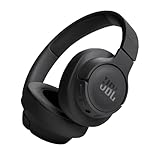 JBL Tune 720BT Wireless On-Ear-Kopfhörer – Mit JBL Pure Bass Sound, Bluetooth und leichtem, faltbarem Design – Bis zu 76 Stunden Musikwiedergabe – Schwarz