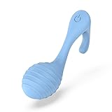 TYDAY Damen Vibro-Ei Fernbedienung Vibrator mit 9 Vibrationen Panty Vibrator Bullet Massagegerät Klitoris G-Punkt Stimulator Sex Toys Dildo Masturbator Sexspielzeug für Zwei (Blau)