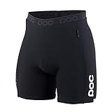 POC Hip VPD 2.0 Shorts - Bike-Short für optimale Bewegungsfreiheit und schützen das Steißbein und die Hüfte,Schwarz,S