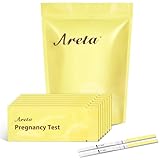 Areta 30 x Schwangerschaftstest Frühtest 10 mIU/ml - Empfindliches Pregnancy Test - Frühschwangerschaftstest Streifen mit Hoher Genauigkeit | Zuverlässiger Ultra Frühtest Schwangerschaft