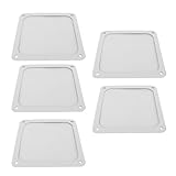 RASTKY 5pcs 120 Mm Magnetischer Nylonrahmen Staubfilter PC -Fall und Stromversorgung - Feiner Mesh Computer Lüfter Staubfilter mit Hohem Luftstrom Effektiver Staubverhütung und Wärmeabteilung