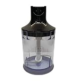 Zubehörset for Stabmixer, kompatibel mit Philips Mixer: 700 ml Tritan-Zerkleinererbecher, Edelstahlkupplung und -klingen, kompatibel mit Handmixern der HR26-Serie (Ersatz for Mixbehälter/-deckel)」(700
