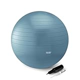 Amazon Basics Yoga- und Pilates-Übungsball, Durchmesser 58-66 cm, Türkis
