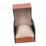 minkissy Uhrenbox PU Uhrenaufbewahrung Mit Sichtfenster Für Herren Damen Für Schmuck Stilvolles Für Besondere Anlässe