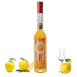 Premium Quitten Likör 350ml 20,60% vol. | Aromatischer Frucht Quittenlikör | Ideal als Geschenk für Likör Liebhaber | Partylikör Partyshot | Quince Liqueur