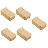 TOYANDONA 5 Sätze Saatbeutel Samen Getreide Aufbewahrungsbeutel Für Reisverpackungen Anlage Maissäcke Im Garten Aufbewahren Weizenhaltertasche Kraftpapier 100 Stück * 5
