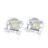 MGTCAR 100 Stück 5 mm F5 Piranha LED Weiß Rot Gelb Bernstein Klar 5 mm LED-Diode Leuchtdioden 4-polig Piranha LED Diodos Helligkeit (Color : Blue)