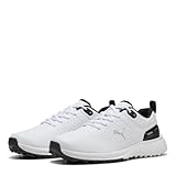 PUMA Herren Fusion Plus SL Golfschuh, White Black, 44.5 EU