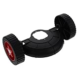 UKCOCO 1Satz Multifunktionsrollen Für Gartenmäher Ersatzteile Für Trimmer Gartengeräte Langlebige Trolley Mit Hoher Tragfähigkeit Für Rasenmäher Und Gartengeräte