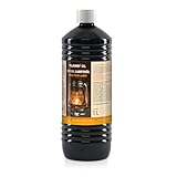 6 x 1 L FLAMBIOL® Lampenöl hochrein geeignet für Gartenfackeln, Öllampen und Sturmlaternen - mit Kindersicherheitsverschluß