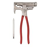 Eisenhammer Multitool, 10 in 1 Tragbares Schraubenzellen -Werkzeug mit Scherenschraubendreher für den Außenbereich