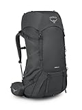 Osprey Rook 65 Trekkingrucksack für Männer Dark Charcoal/Silver Lining O/S