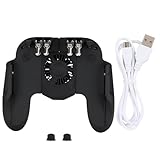 Ouitble Mobiler Gamecontroller Handy Gamepad Gaming Controller 6 Finger Bedienungsauslöser mit USB-Kabel für Handys unter 6,5 Zoll
