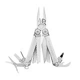 Leatherman 2H Wave Plus Multi-Tool – Hochwertiges Multifunktionswerkzeug mit 18 praktischen Tools – Ideal für den Outdoor- oder Camping-Bereich – Edelstahl