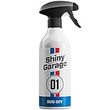 Shiny Garage Insektenreiniger Bug Off 500ml - Auto Zubehör Für Autopflege Set - Insektenentferner Auto - Autoreinigung - Reiniger in Sprühflasche