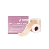Silikonpflaster Gesicht, Silikon Narbenpflaster, 4x150cm Silikon Tape für Falten Repair Sensitive Haut Transparente Silikonauflagen gegen Wrinkles Silikonblätter in Farbbox (1)