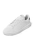 adidas Herren Advantage Shoes Tennis Shoe, Footwear White Footwear White Green, 46 2/3 EU