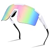 FEISEDY Sport Sonnenbrille Herren Fahrradbrille für Damen Sportbrille UV400 Schutz Radsportbrillen für Outdooraktivitäten B2837