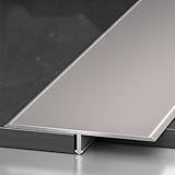 Extra breite Bodenübergangsleiste aus Aluminiumlegierung, T-Form Türschwellenkantenverkleidung, glatter Rampenübergang für Fliesenböden