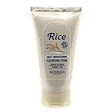 SKINFOOD Rice Daily Brightening Cleansing Foam (150 ml) – zarte Reinigung mit Femented Rice Inhaltsstoffen, straffender Bubble Gesichtsschaumreiniger, hautklar