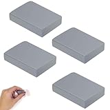 Knetbarer Radiergummi, Knetradierer für Schule, Zuhause, Büro, Kunst, 4 Stück