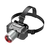 Generisch Aufladbare Kopflampe - Stirnlampen LED wiederaufladbar - Hohe Leistung 3 Modi Helle Beleuchtung 90 Grad Schwenkbar Für Nachtangeln Wandern Jagd Trekking