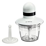 Bosch Universalzerkleinerer MMR08A1, 400 W, Klingen aus Edelstahl, 800 ml Behälter, weiß