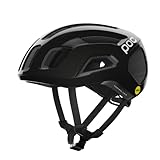POC Ventral AIR MIPS Rennradhelm - Fahrradhelm mit präzisen Belüftungsöffnungen und integrierten Kanälen für einen kontrollierten Lufteintritt, Uranium Black