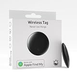 Smart Tag, Schlüsselfinder Koffer Tracker kompatibel mit Apple Wo ist? APP [nur iOS], Key Finder Smarttag für Auto,Koffer,Brieftasche,Fahrrad,Schlüssel,iPhone IP68 Wasserdicht (1 Pack)