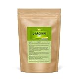L-Arginin Base (Aminosäure), vegan, 500 g im Beutel, Premiumqualität ohne Zusatzstoffe, Bonemis®