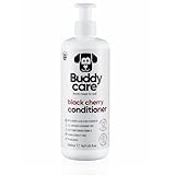 Black Cherry Dog Conditioner von Buddycare - 500 ml - Schwarzkirsch-Duft-Hundespülung mit Aloe Vera & Pro Vitamin B5