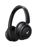 soundcore by Anker Q30 Bluetooth Kopfhörer, Hybrid Active Geräuschisolierung, Individuelle Modi, Hi-Res Sound, EQ in App, 40h Akku, bequemer Halt, Verbindung von 2 Geräten (Schwarz)