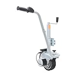 SHZICMY Anhänger Stützrad 12V Elektrische Rangierhilfe, Max. Anhängelast 2270 kg, Höhenverstellbar elektrischer Anhängerheber für Wohnwagen Anhänger Pferdeanhänger Autoanhänger Trailer usw.