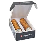 Zassenhaus 0000023046 Mühlen-Set Frankfurt, Olivenholz, braun, 6.2 x 22.4 x 25.8 cm
