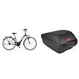 Fischer E-Bike City, CITA 5.0i Elektrofahrrad für Damen und Herren & Unisex bagagedragerbox Box, für Fahrrad, Schwarz, 19 x 26 42 cm EU