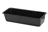 Riess, 0633-022, Profibäcker, Brotbackform 35/14, CLASSIC - BACKFORMEN, Höhe 8.3 cm, Inhalt 2,5 Liter, Emaille, Schwarz, Länge 36,7 cm Breite 14,2 cm Höhe 8,3 cm