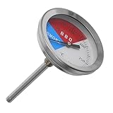 Toddmomy Grillthermometer Oberflächenthermometer Für Grillplatte Bbq-thermometer Wlan-fleischthermometer Kochen Mit Thermometer Bbq Grill Thermometer Bratenthermometer Edelstahl 304